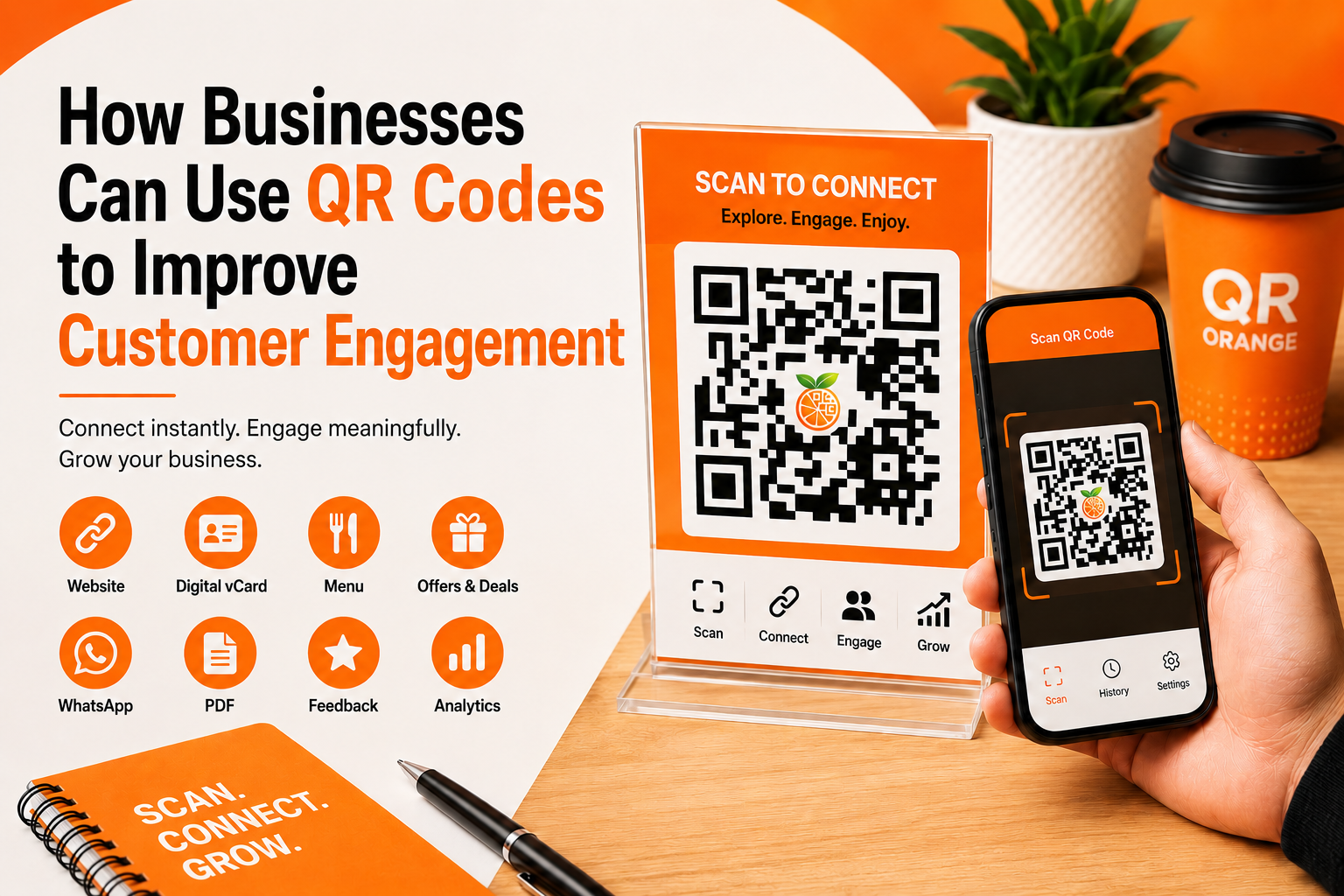How Businesses Can Use QR Codes to Improve Customer Engagement