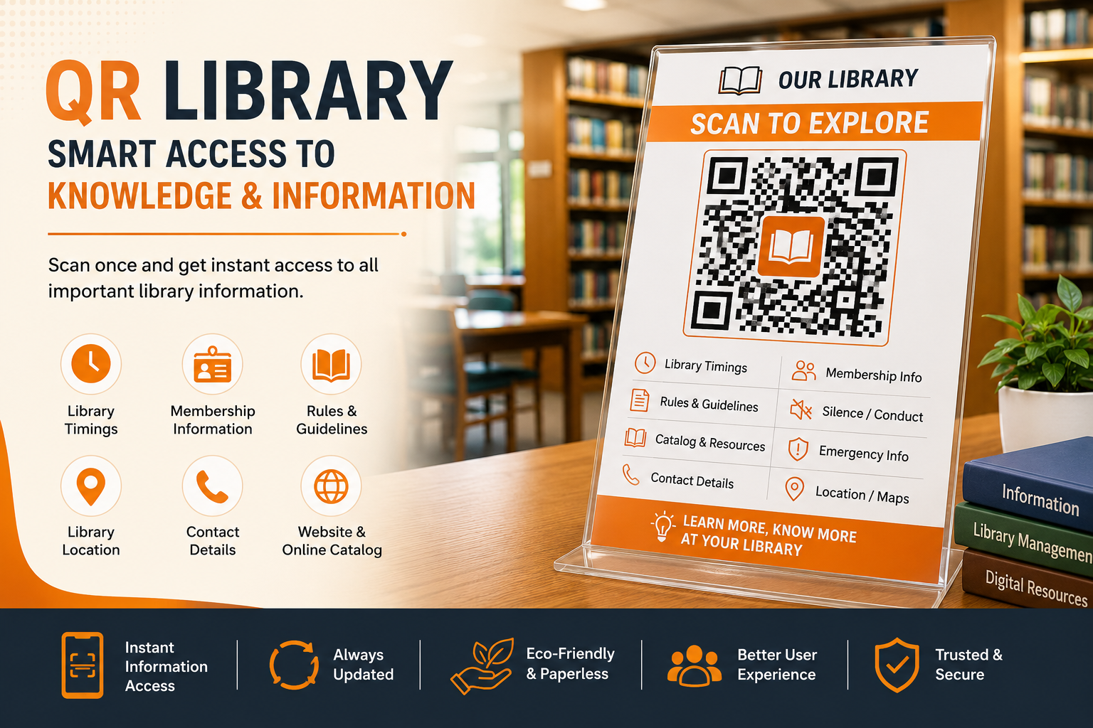 QR Library: How QR Codes Are Modernizing Libraries and Improving Access to Information