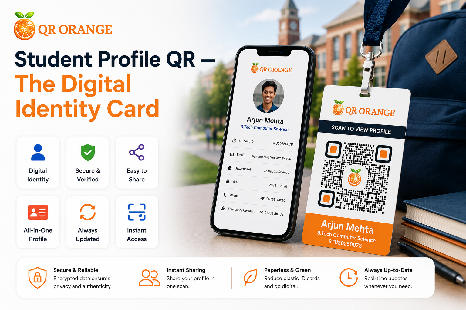 Student Profile QR — The Digital Identity Card