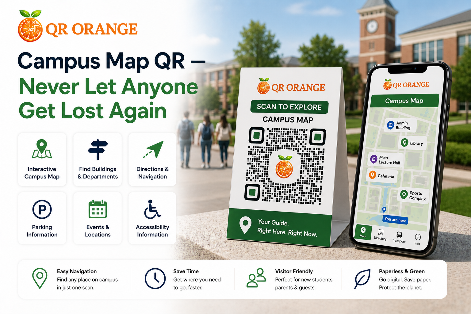 Campus Map QR — Never Let Anyone Get Lost Again