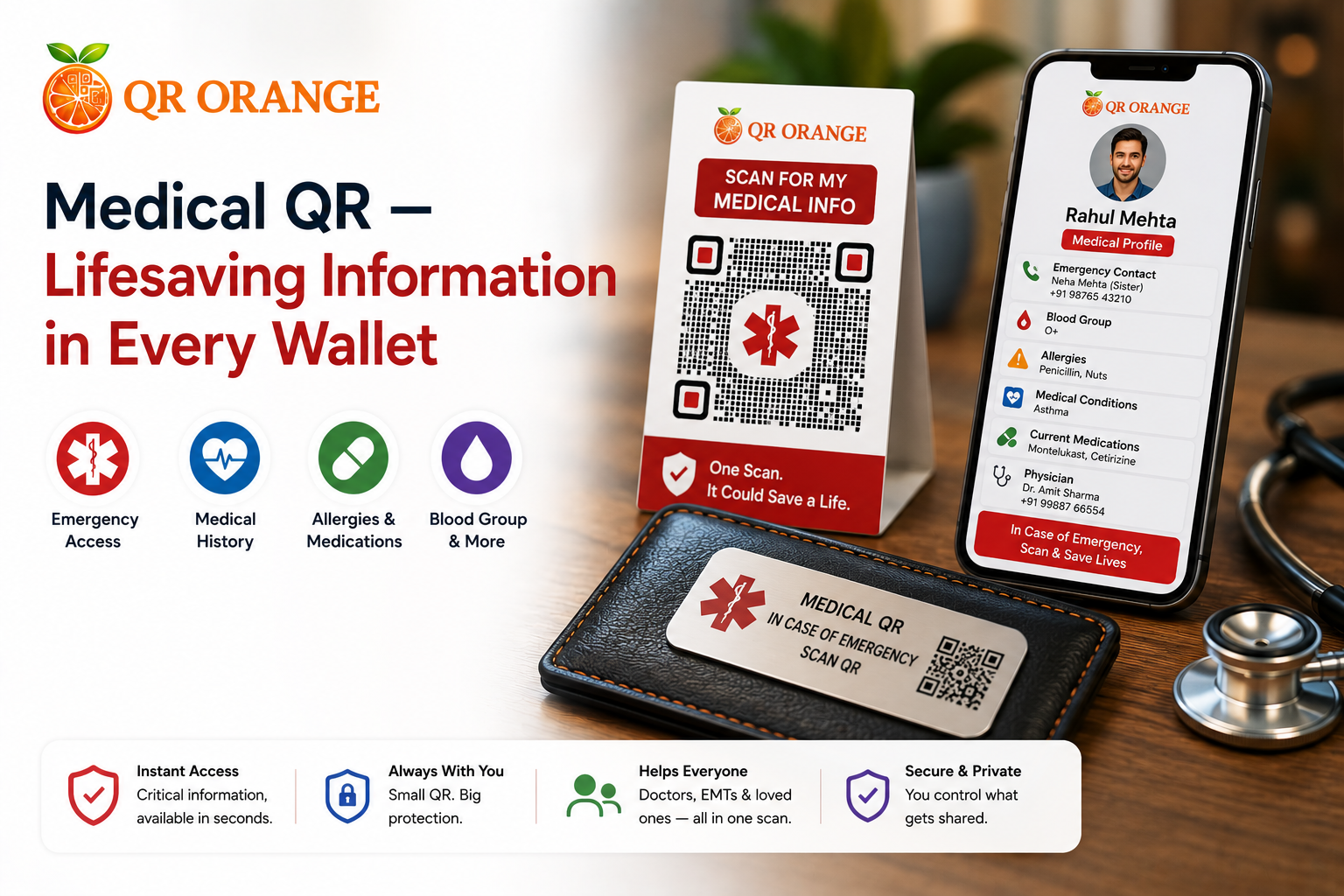 Medical QR — Lifesaving Information in Every Wallet