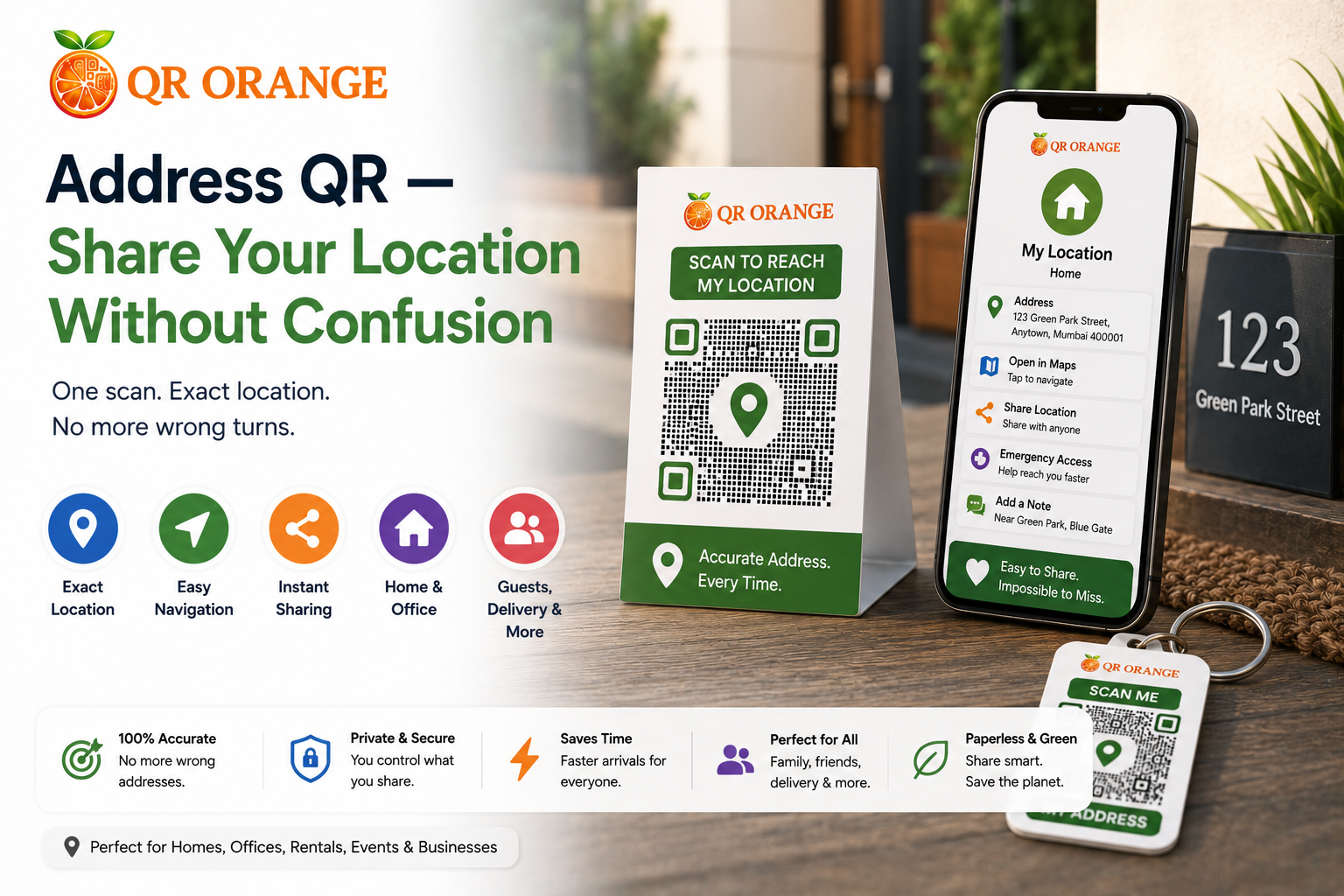 Address QR — Share Your Location Without Confusion