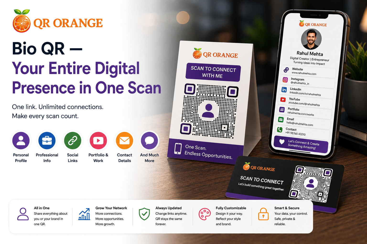 Bio QR — Your Entire Digital Presence in One Scan